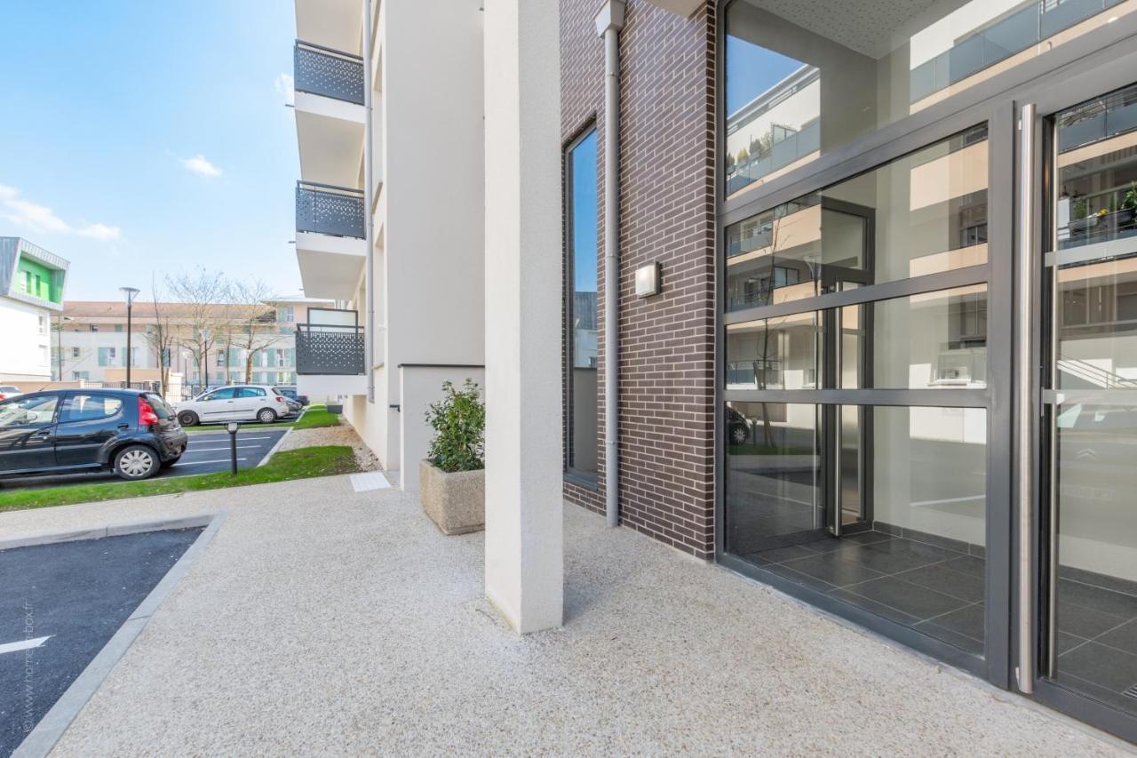 The Sunshine- Appart Cosy Proche Paris-Disney Avec Parking Prive Dans Residence Meaux Exterior foto